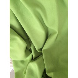 Crepe de laine vert pomme