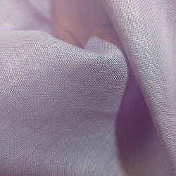Voile de lin parme