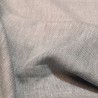 Tissu diagonale en lin deux ton effet argent