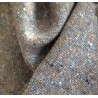 Tissu tweed gris tourterelle effet chiné