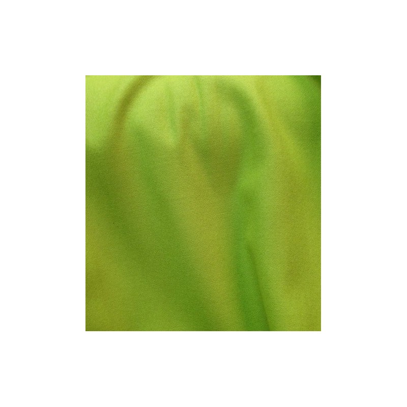 Tissu Flanelle en Laine Vert Pomme - Douceur & Éclat