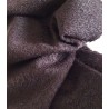 Tissu Mohair et Laine Marron Acajou au Mètre | Mon Beau Tissu