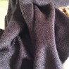 Tissu Mohair et Laine Marron Acajou au Mètre | Mon Beau Tissu