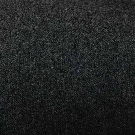 Tissu Flanelle de Laine Peignée Gris Anthracite - Souplesse & Confort