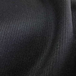 Tissu gabardine 100% laine peignée bleu indigo sergé pour trench veste et rideaux