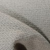 Tissu Bouclette Coton & Polyamide Effet Maille à Relief - Gris Beige