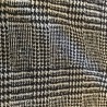 Tissu Prince de Galles laine et coton gris et noir doux pour couture de veste pantalon et cape.