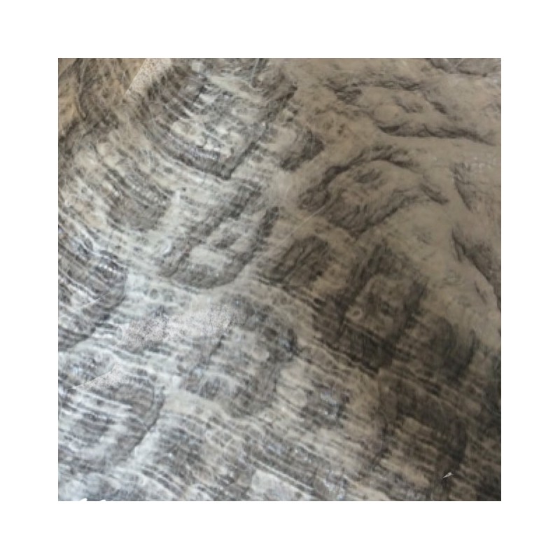 Tissu Jacquard Laine & Mohair Gris Clair Argenté