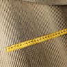 tissus en lin rayure ombré beige marron