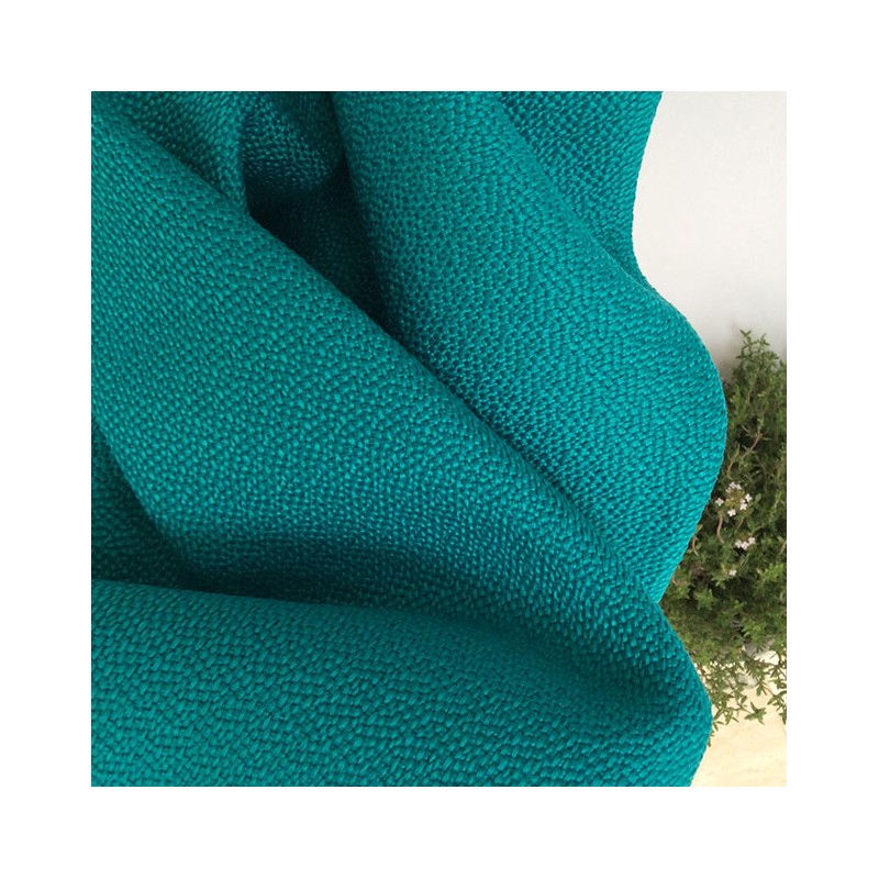 Tissu extérieur polypropylene turquoise