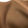 Tissus uni en laine cachemire marron