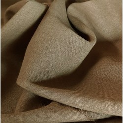 TISSU LAINE VISCOSE VOILAGE BEIGE