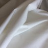 Tissu suèdine blanc polyester