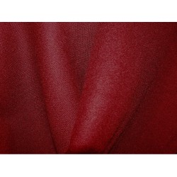 Tissu en polyester rouge