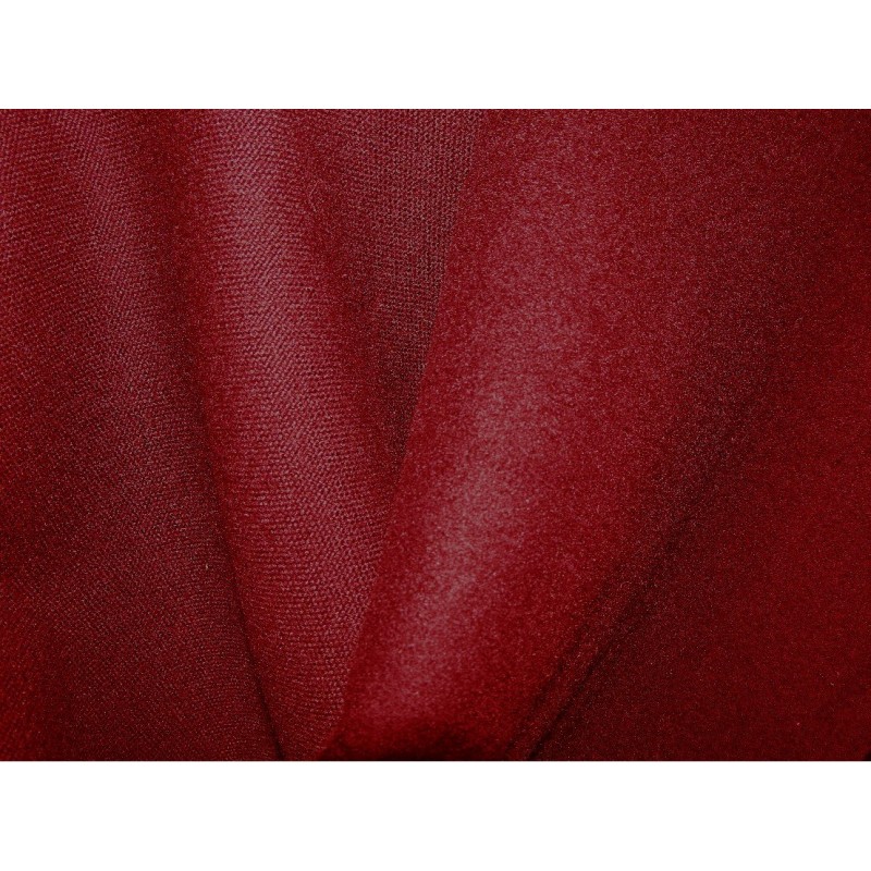 Tissu en polyester rouge