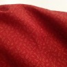 Tissu ameublement en polyester rouge