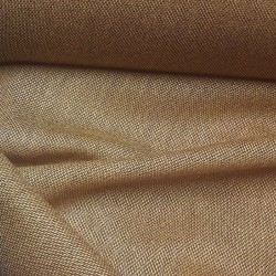 Tissu étamine de laine voilage marron chiné