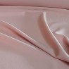 Tissu uni en crepe de laine rose