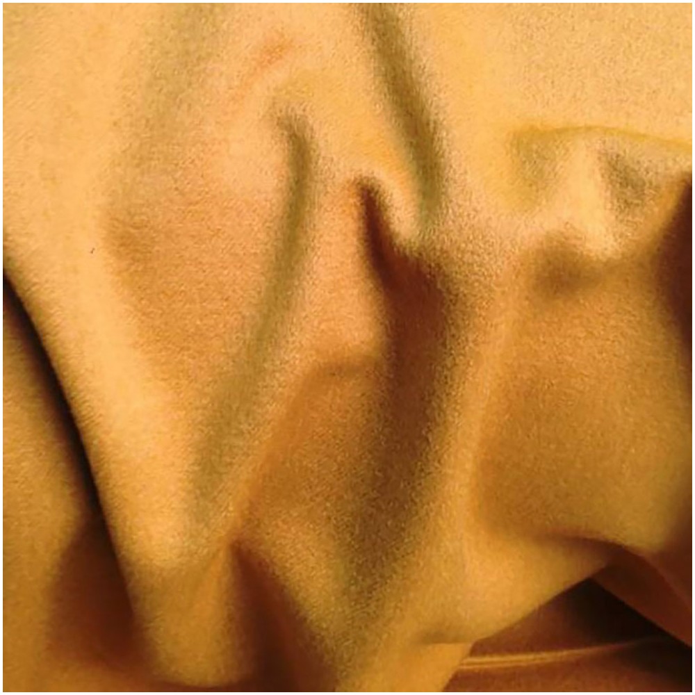 Tissu uni en cachemire camel