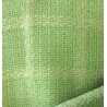 Tissu tweed carreau vert anis