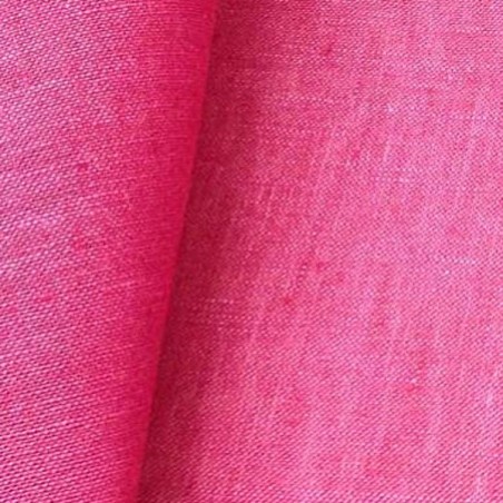 Tissu lin rose – pour la couture de vêtements mode – tissus en ligne