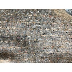 Tissu rayure tweed de laine...